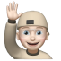 Хлопчик підняв руку